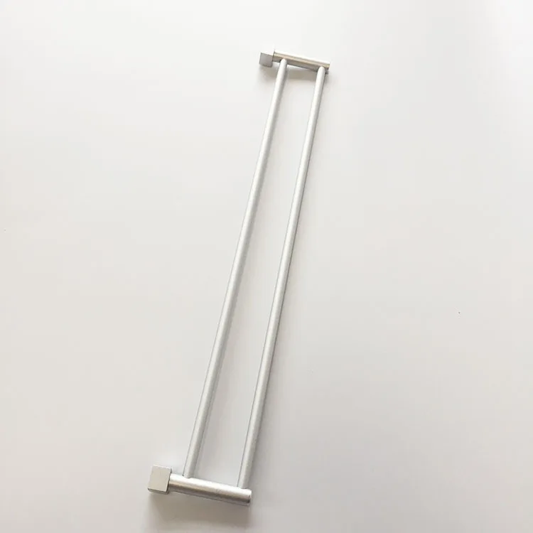 

Project Payment Alumimum Double Bar Towel Rack Aluminium Alloy Multi-bar Towel Rack Bathroom Pendant Small Square Base