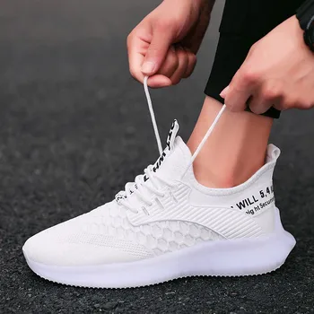 

Men's casual shoes brand sports shoes men's light transparent bottom casual shoes mesh shoes tide shoes breathable sports shoes