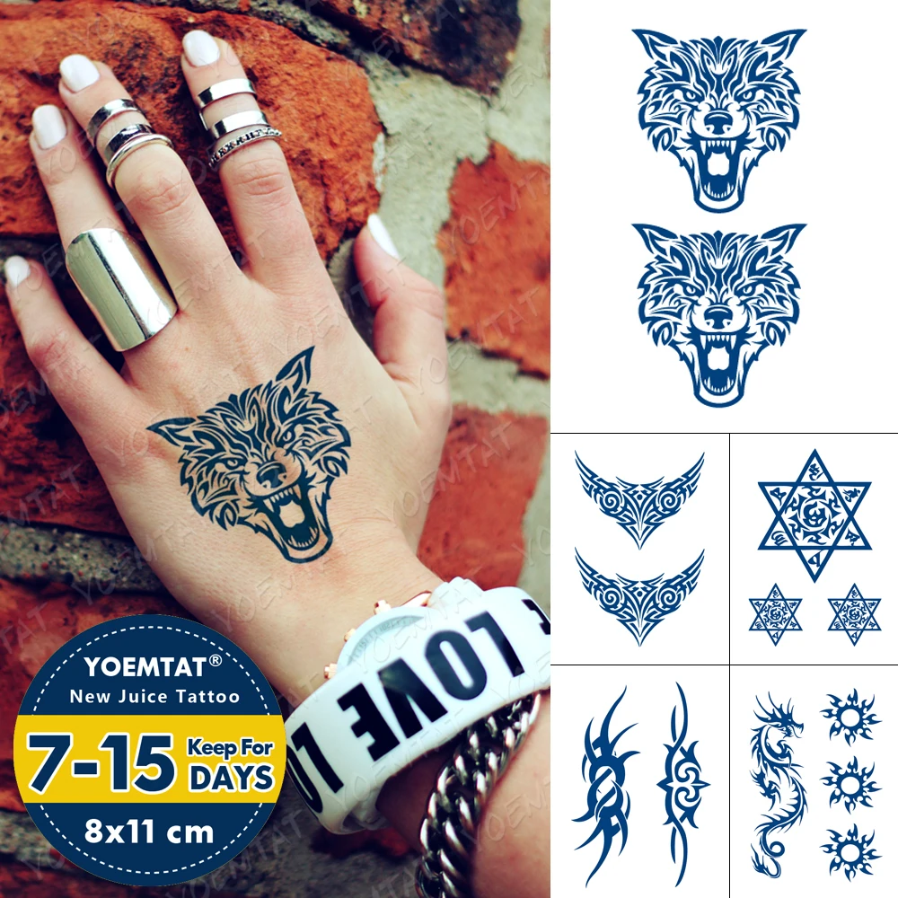 Juice Ink Lasting Waterproof Temporary Tattoo Sticker Zen Chinese Word  Tattoos Dragon Loyalty Totem Body Art Arm Fake Tatoo - Temporary Tattoos -  AliExpress
