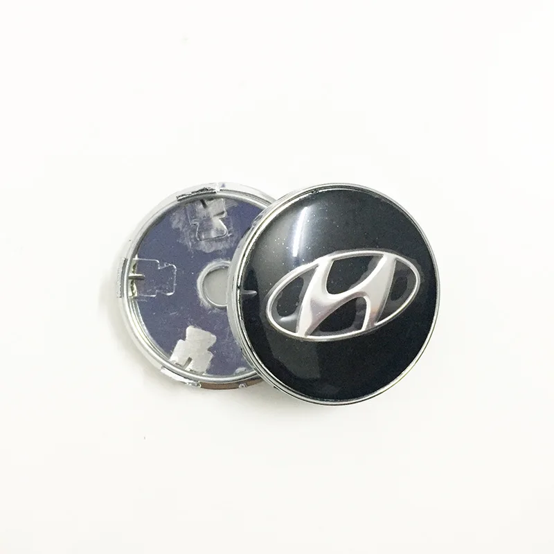 

Suitable for 60mm Modern Wheel Hub Cover Modified Tire Mark Wheel Hub Center Cap Hyundai Car Logo Black