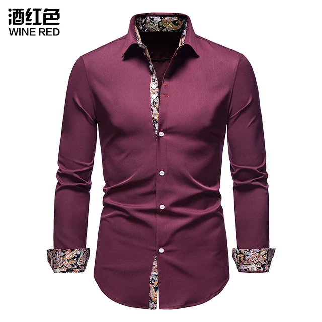Stylish Western Cowboy Shirt Men Brand 