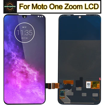 

Original for Motorola moto one zoom LCD Display Touch Screen Digiziter Assembly 6.39"for moto one pro LCD one pro XT2010 lcd