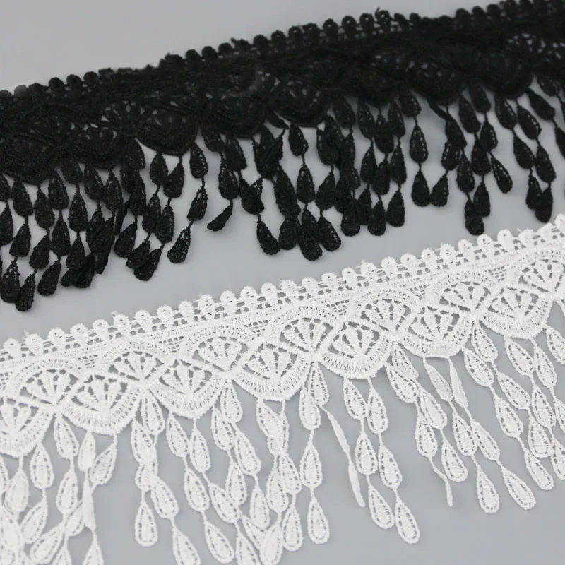 Lace Fabric 1 Yards/roll 70mm Silk Net Lace Fabric Ribbons Trim DIY Sewing Handmade Craft Materials
