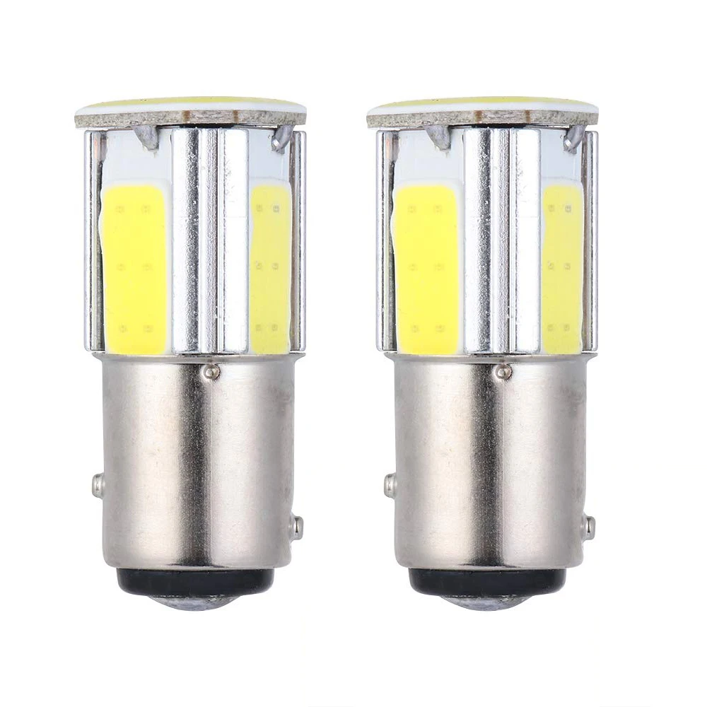 Указатель поворота Реверсивные огни стоп-сигнала 1156 1157 P21W COB 24SMD Светодиодный лампа для автомобиля Резервное копирование Хвост - Испускаемый цвет: 1157white