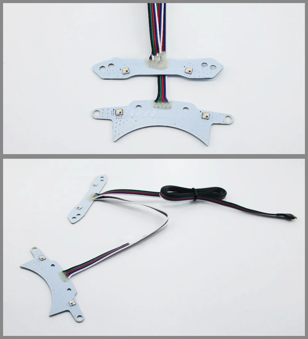  Challenger Color SHIFT RGB+W DRL Replacements - Car LED Board DRL Replacement Lights For Dodge Chal - 4000377178271