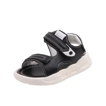 

Summer new children's bottom baotou sandals boys and girls single net sneakers baby soft bottom casual shoes sandals