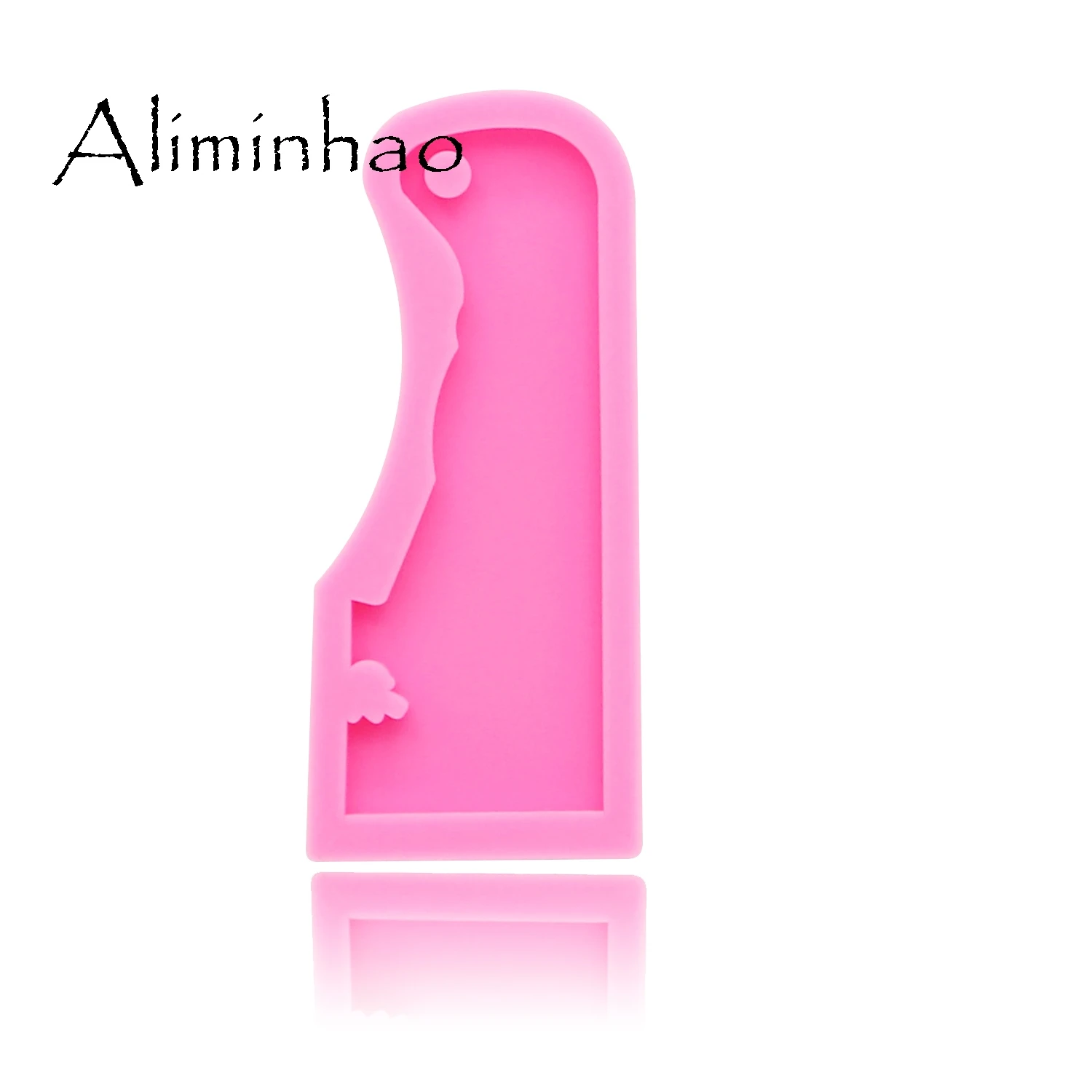 DY0204 блестящие силиконовые формы Delaware state формы DIY формы для эпоксидной смолы для ювелирных изделий брелок декоративное ремесло плесень