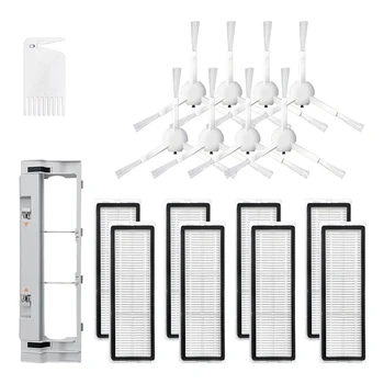 

Spare Parts Kit for Mijia1C Smart Cleaning Robot 8 Side Brush 8 Filter Sn 1 Main Brush Cover 1 White Blade Brush