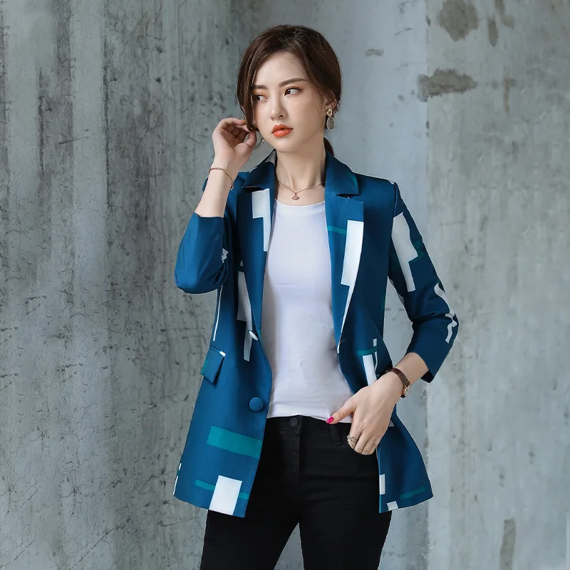 

Mixed Colors British-Style Small Suit Autumn And Winter New Style Elegant Commuting White Collar Wear Suit Coat