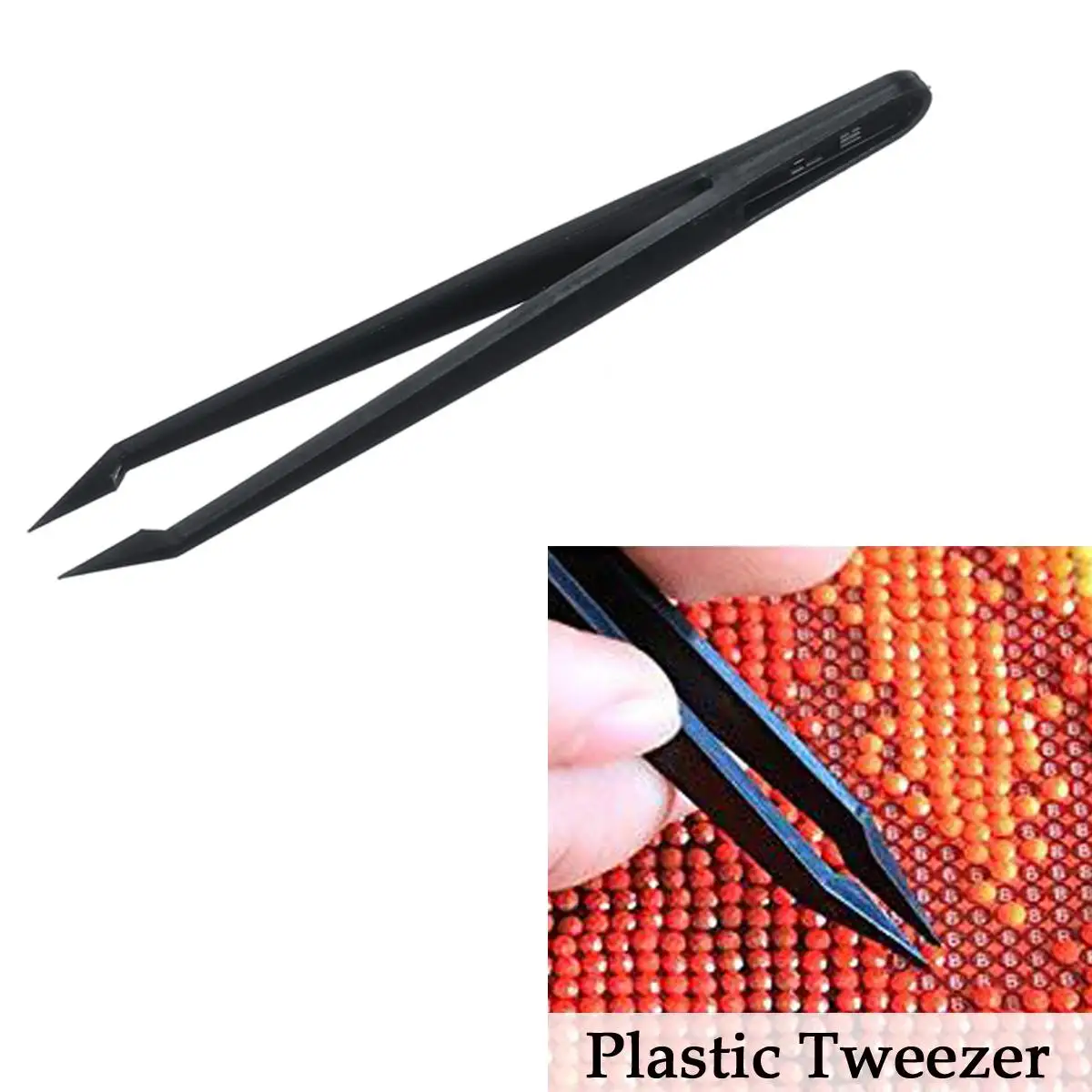 124/100/84 Grid Diamond Embroidery Painting Tools Plastic Jewelry Bead Drill Storage Box Craft Container