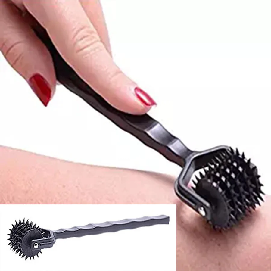 Зубчатый ролик Wartenberg 5 рядов инструмент для БДСМ секс игрушки пар 20|Игры взрослых|