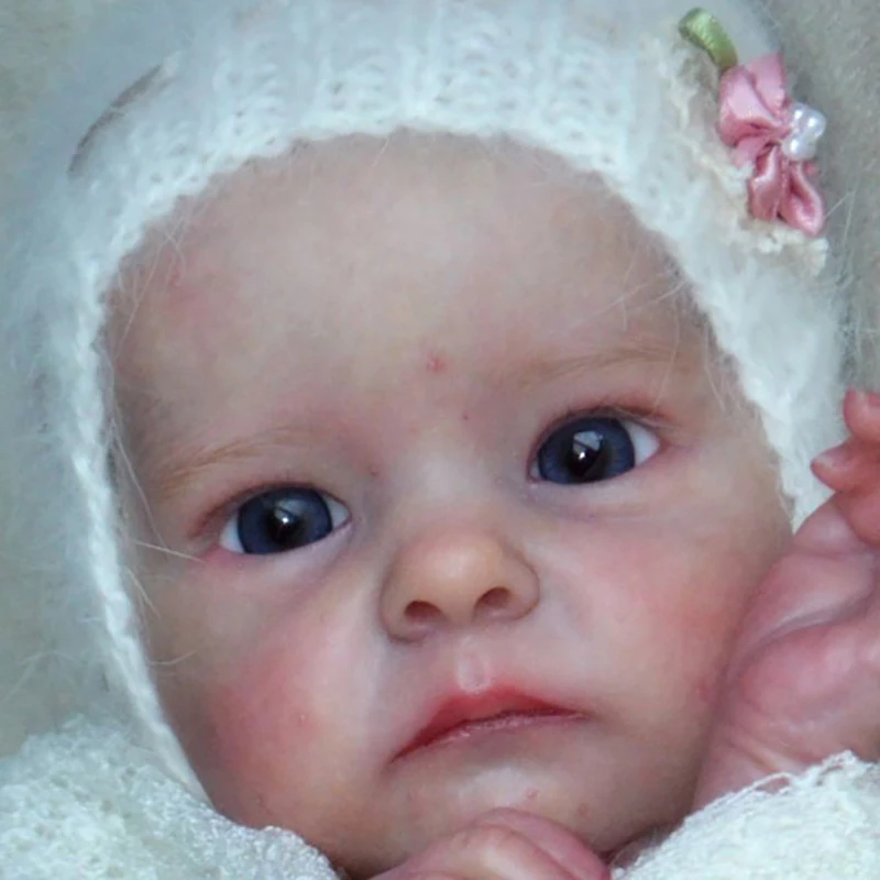 16inch Soft Touch Baby Tink Cute Reborn Doll Kit Lifelike Soft Touch Fresh Color With Body And
