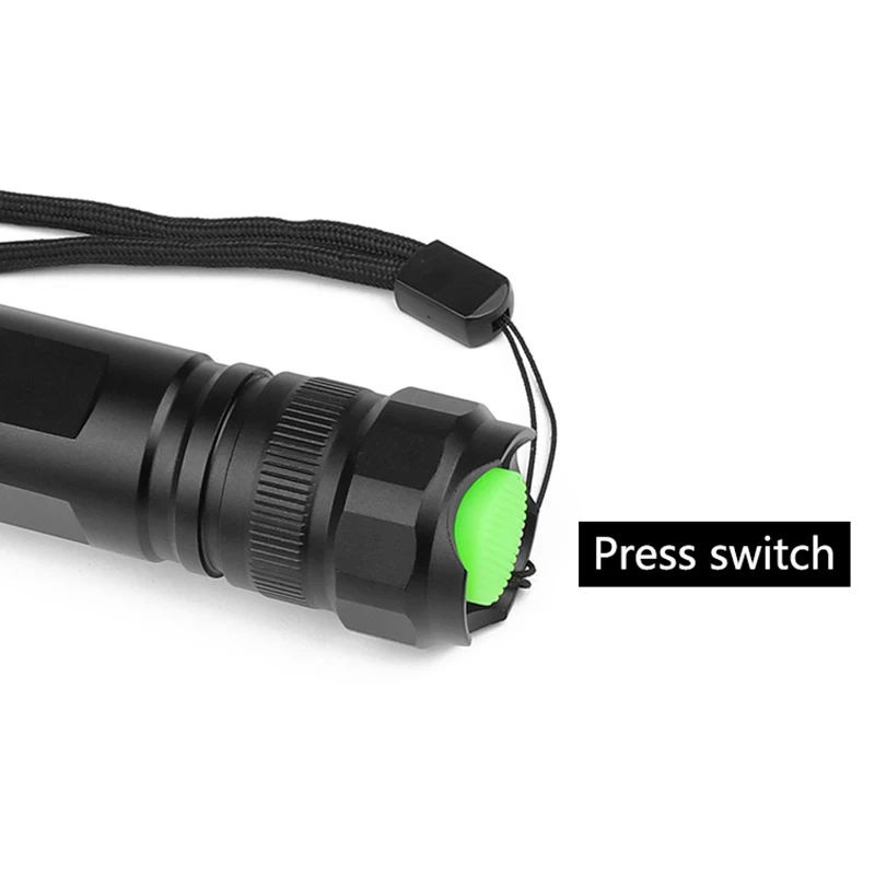 FX-DZ50 3200LM CREE XHP70.2 32w Мощный тактический светодиодный фонарик с зумом для объектива 18650 батарея