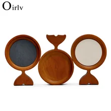 

Oirlv Wooden Ring Earrings Bracelet Storage Organizer Tray Jewelry Storage Display Tray Jewelry Organizer Fish-Shaped