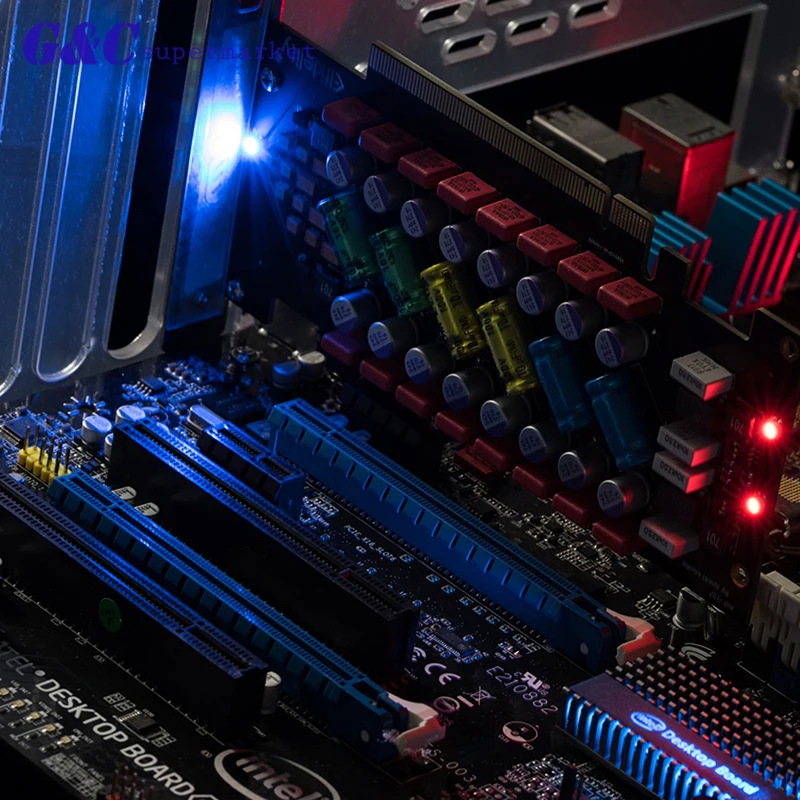 1 шт. плата фильтра питания elfaithpc hi fi PCI/PCI E Hi Fi|Интегральные схемы| |