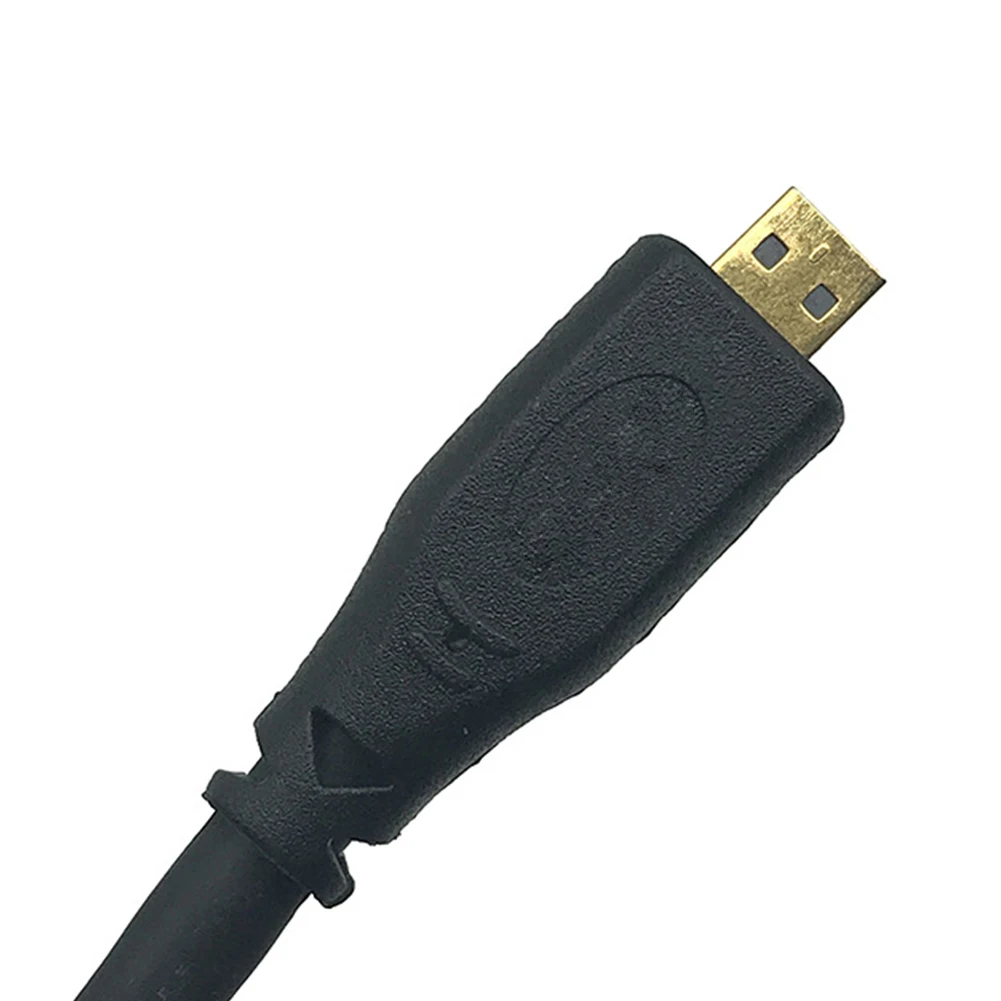 Прочный 1,5 м видео кабель Micro HDMI к HDMI покрытием портативный HDTV разъем стабильный адаптер 4K 1080P для Raspberry Pi 4 модели