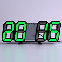 LED Digital Wall Clock Alarm 5