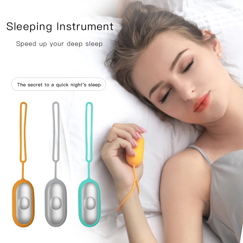 USB Charging Microcurrent Sleep Holding Sleep Aid Instrument Pressure Relief Sleep Device Hypnosis Instrument Massager And