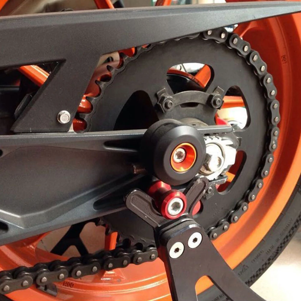 4 шт. Передняя Задняя вилка колеса Рамка слайдер Краш протекторы для KTM DUKE200/390