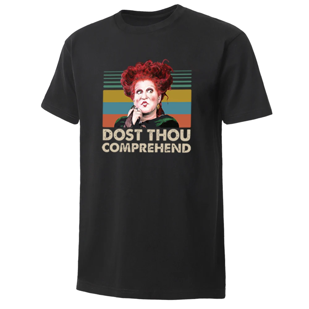 Movie Hocus Pocus/футболки для мужчин Winifred Sanderson Dost That perfect Модные хлопковые летние