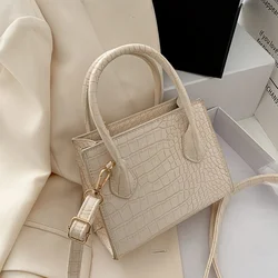 2020 Crocodile Pattern PU Leather Crossbody Bags For Women Chain  Female Shoulder Handbags Mini Purses Travel Cross Body Bag