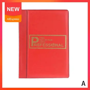 

10 Pages 120 Pockets Coins Album Collection Book Mini Coin Storage Coin Albums Collecting Decora Holders Album Penny Book P W8A0