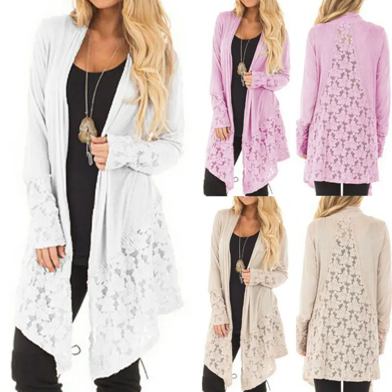 

Goocheer Autumn Batwing long Sleeve Knitwear Cardigan Women smooth Knitted Sweater pocket design Cardigan Female Jumper Coat