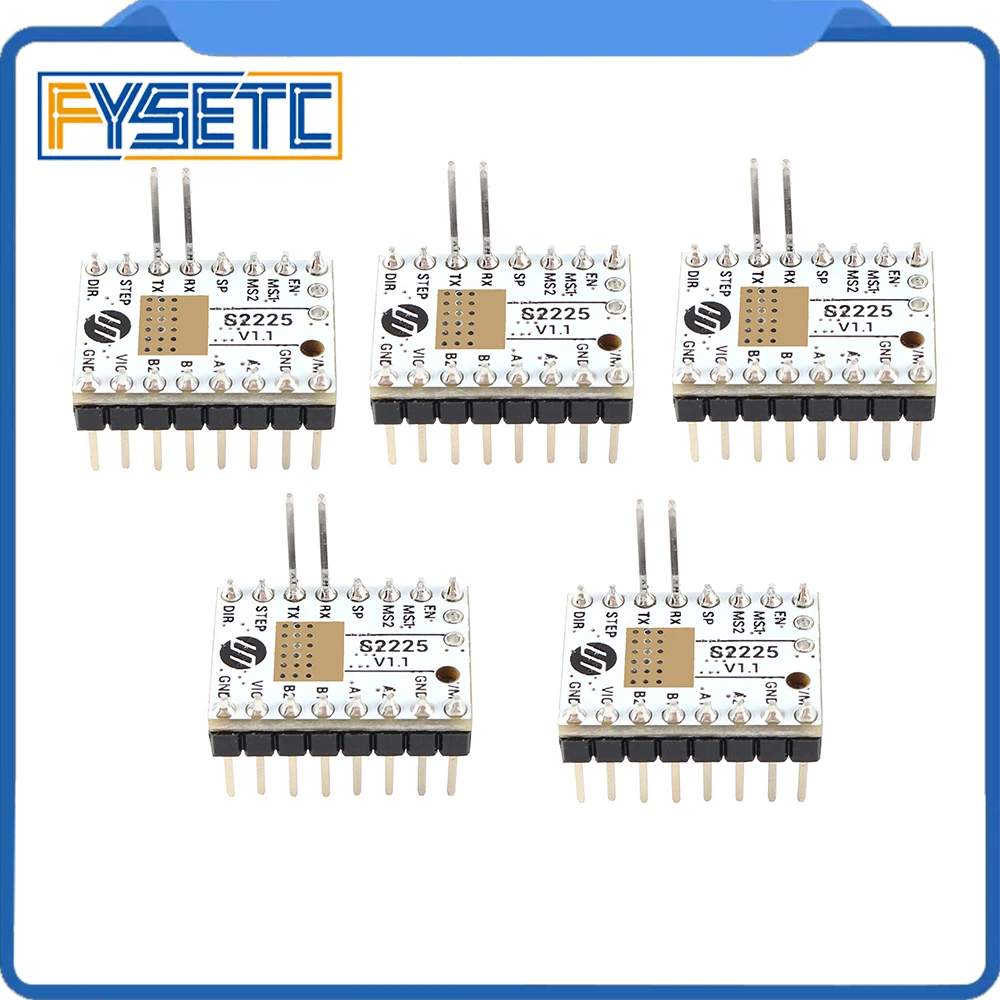 5pcs TMC S2225 V1.1 Replace TMC2208 TMC2209 Stepping Motor TMC2225 UART ...