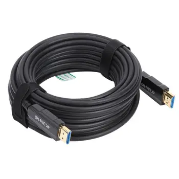 

CableDeconn 10M Optical Fiber DP1.4 DP1.2 HDMI2.1 HDMI2.0 Gold Plated Extension Cable for HDR Video/Dynamic Gaming