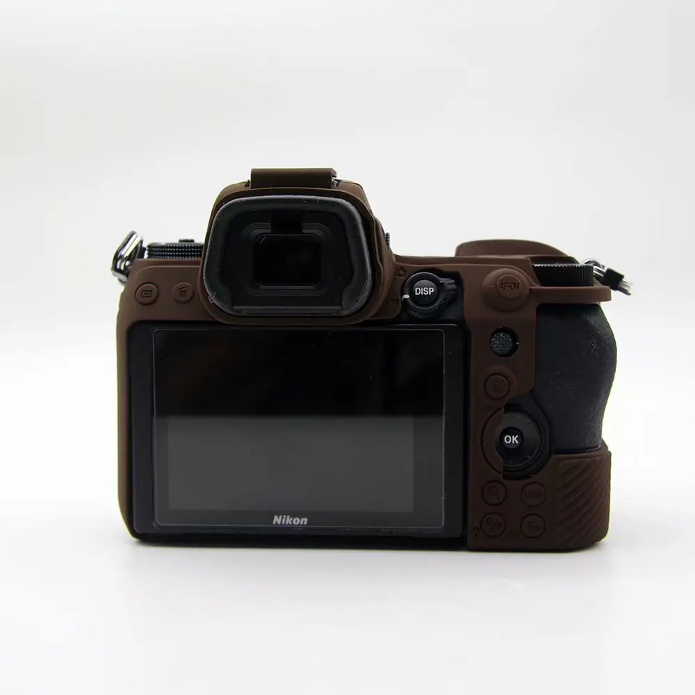 Силиконовая кожа брони чехол для корпуса протектор для Nikon Z6 Z7 DSLR камеры Чехол протектор видео сумка