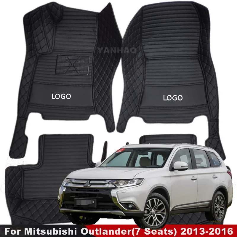 Auto Fußmatten Für Mitsubishi Outlander (7 Sitze) 2013 2014 2015