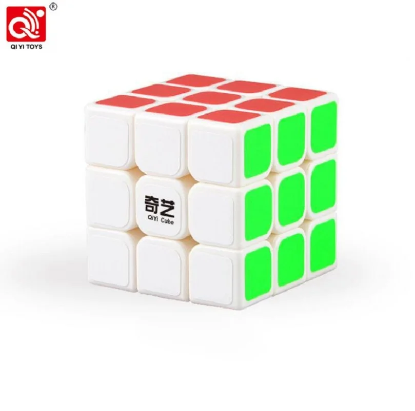 Qiyi Mofangge Yongshi W 3x3 сверкающий Stickerless Cube Cubo Magico Puzzle X'mast идея подарка | Игрушки и