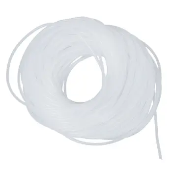 

Clear White m Outer Dia 29M Polyethylene Spiral Cable Wire Wrap Tube