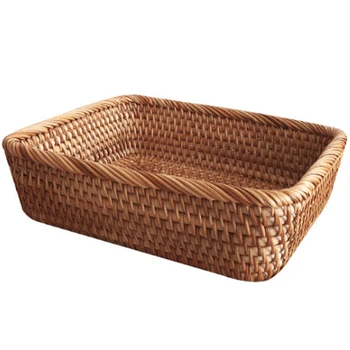 

Rattan Basket Fruit Basket Storage Basket Picnic Basket Home Storage Basket