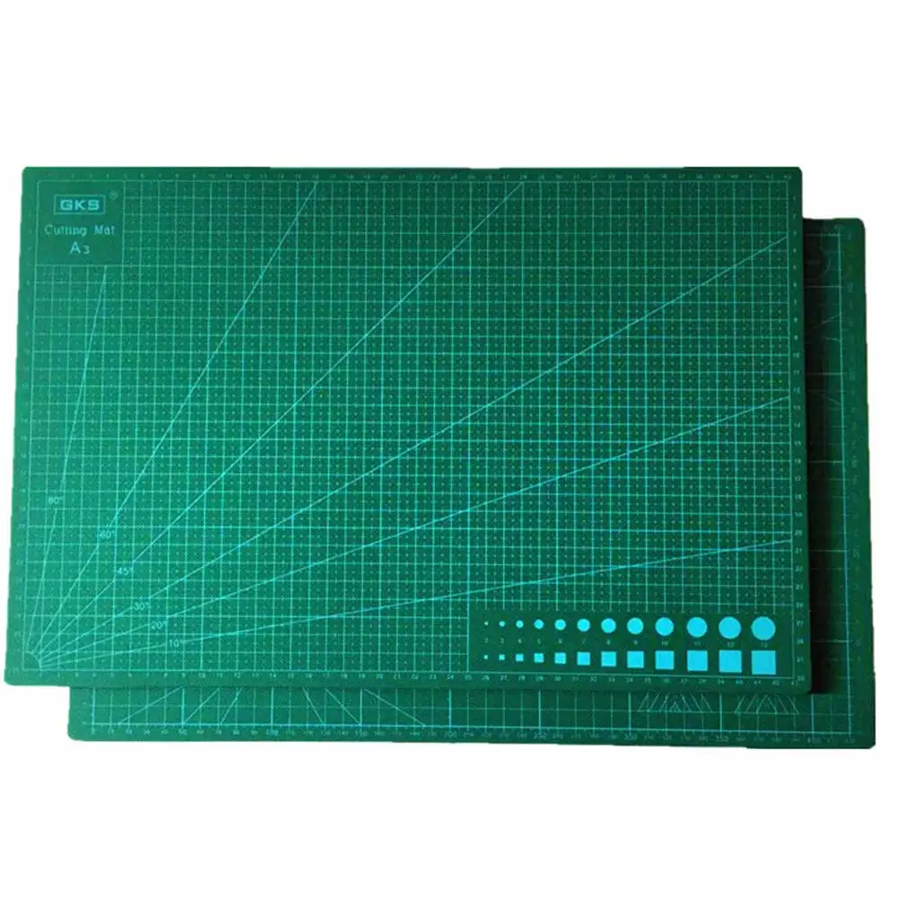 Коврики для резки A3(30 см X 45 см) коврик для резки пэчворк прочный боковой пвх резьба резка доска инструменты для лоскутное 3 мм Толщина