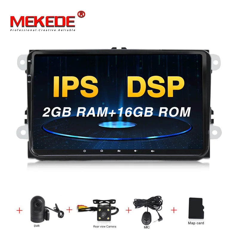 PX5 4 Гб+ 64 ГБ Android 9,0 Автомобильный gps dvd-плеер для VW Skoda Octavia golf 5 6 touran passat B6 jetta polo tiguan 8 ядер радио navi - Цвет: add camera dvr