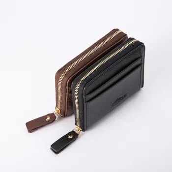 

2019 Maison Fabre Pu Leather Men Wallet Small Zipper Pocket Men Wallets Male Short Coin Purse Brand Men Business Wallet #725