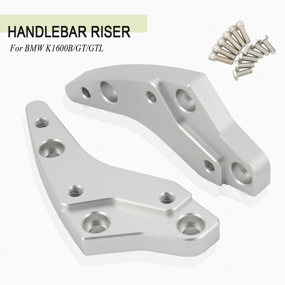 Riser Manubrio Per Bmw K1600B K1600Gt K1600Gtl Adattatori Per Montaggio Su Morsetto Per Montaggio Su Manubrio Per Moto K1600B K1600Gt/Gtl