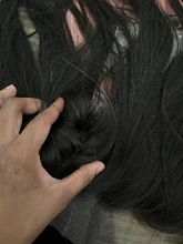 Mishell 30 32 34 40 pulgadas pelo recto malayo de la armadura mechones con Frontal extensiones de cabello humano mechones con cierre Frontal