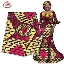 Дешевая ткань Batick Bazin Riche африканская ткань высокого качества дышащая африканская восковая печать ткань воск bintareal24fs1326