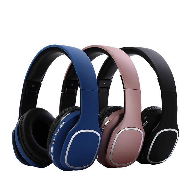 Беспроводные наушники гарнитура игровые Bluetooth с микрофоном складные глубокий