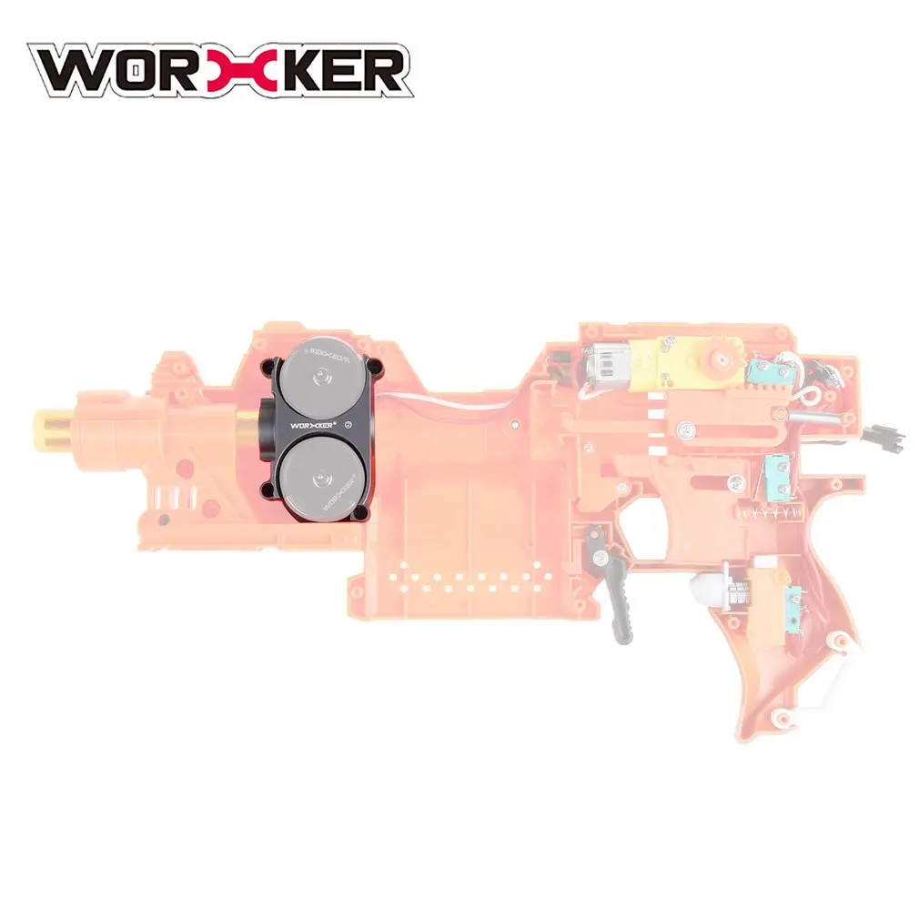 Новинка металлический маховик клетка маховик комплект для NERF гибкие игрушки фитинги производительность обновление прочный дизайн