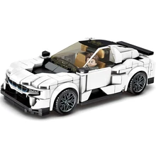 

2021 Speed Champions Supercars Pull-Back MOC Racing Sports Car Building Blocks Vehicle Figures Bricks Classic Model Toys For Kid