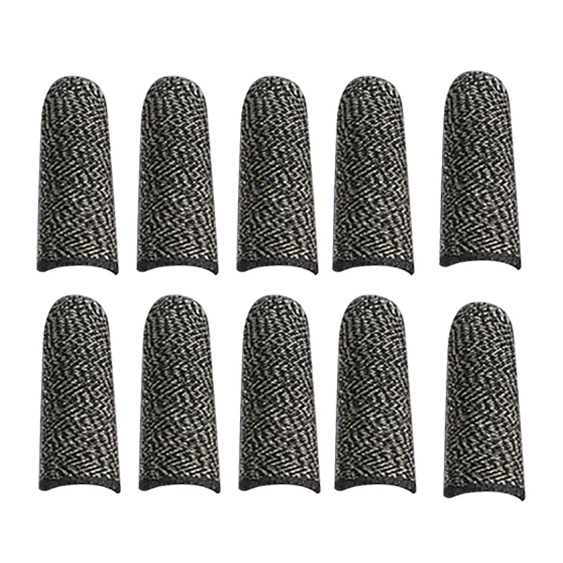 

5 Pair Mobile Game Controller Finger Sleeve Sets, Anti-Sweat Reusable Waterproof Breathable Full Press Sn Finger Set