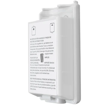 

Game Accessories For XBOX 360 Wireless Controller White AA Battery Cover ABS plastic Battery Holder Shell Case Mayitr
