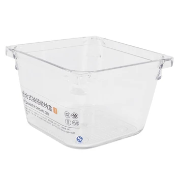 

14Pcs Clear Plastic Drawer Organizer Tray for Vanity Cabinet,Storage Tray for Makeup, Kitchen Utensils