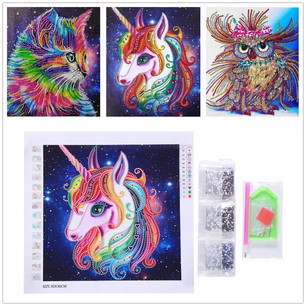 

Набор для алмазной вышивки «Единорог»