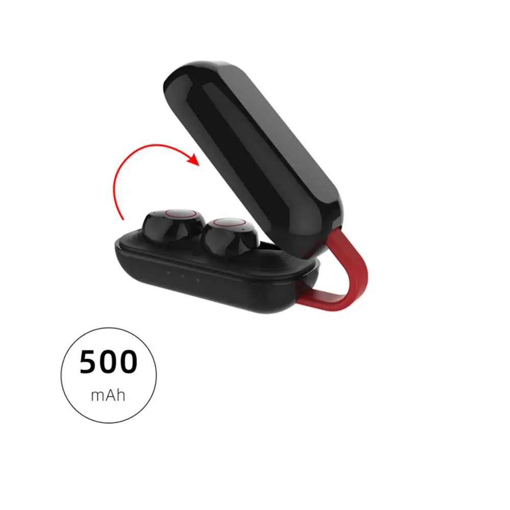

TWS 5.0 noise reduction Bluetooth headset 3D touch headset, comfortable sweat-proof wireless headset with dual microphone