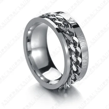 

Personality ring large size large simple large decorative index finger fashion ring female fat hand