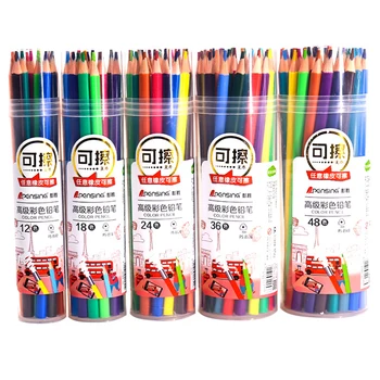 

New Natural Wood Pencil Crayons Professional Drawing Pencils For Supplies Sketch